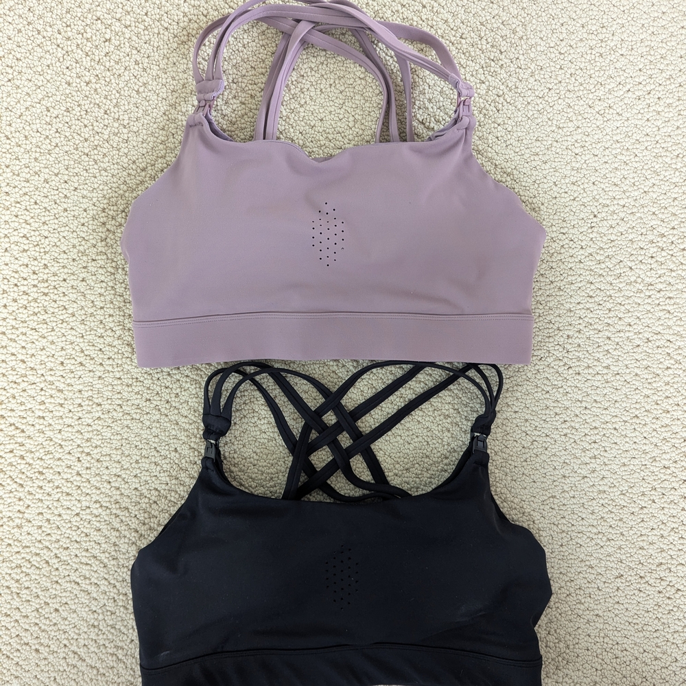 Sweat & Milk Chloe 3 Sports Bras (Size M)